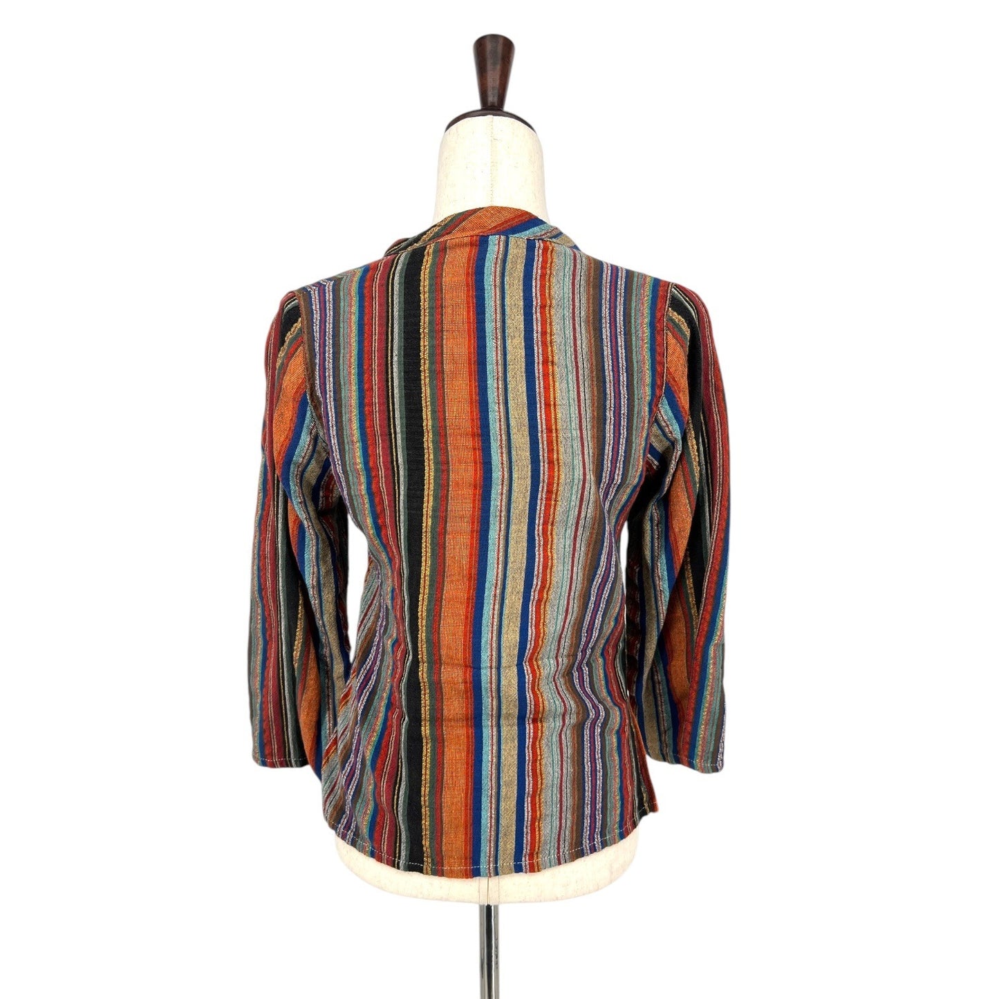 Colorful Stripped Blouse | Extra Small