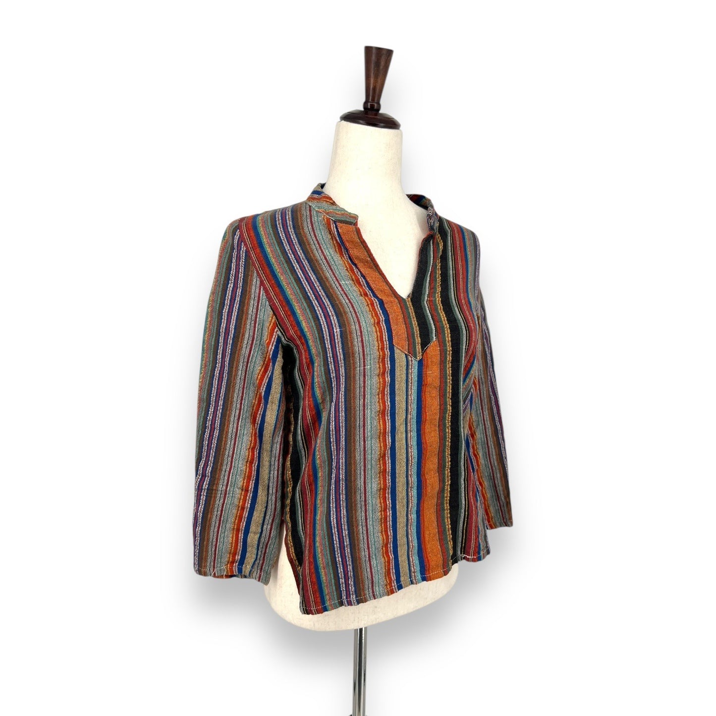Colorful Stripped Blouse | Extra Small